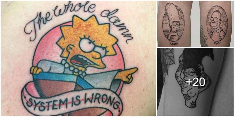 Lee más sobre el artículo Tatuajes de Los Simpson