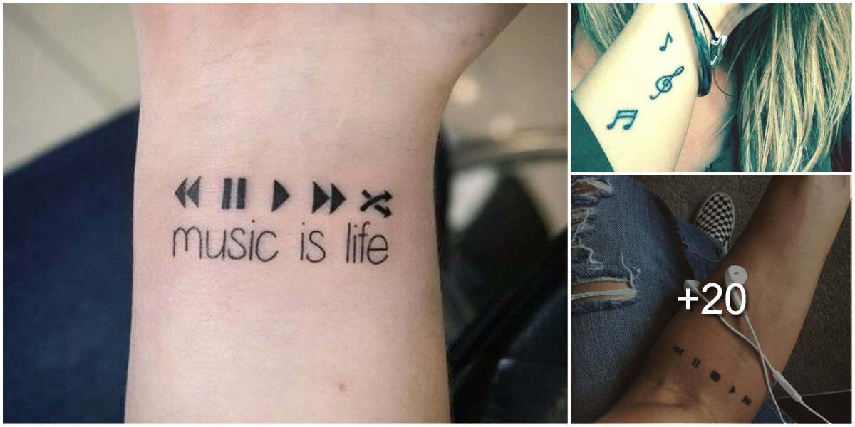 En este momento estás viendo Diseños y Plantillas de Tatuajes para amantes de la Música