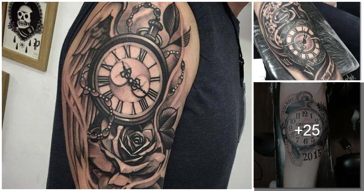 En este momento estás viendo Tatuajes de Relojes de Bolsillo – Los Mejores Diseños