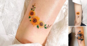 Lee más sobre el artículo Los Mejores Diseños de Tatuajes de Girasoles para Inspirarte