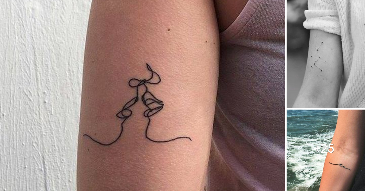 En este momento estás viendo 10 diseños de tatuajes minimalistas para tu primer tatuaje