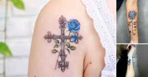 Lee más sobre el artículo Las 21 mejores ideas de tatuajes de rosas azules