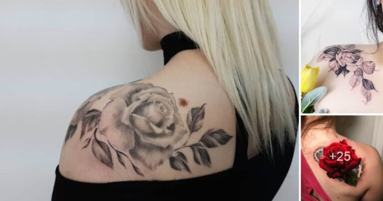 Lee más sobre el artículo Los mejores 25 Diseños de Tatuajes de Rosas en los Hombros